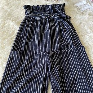 paper bag flowy pants